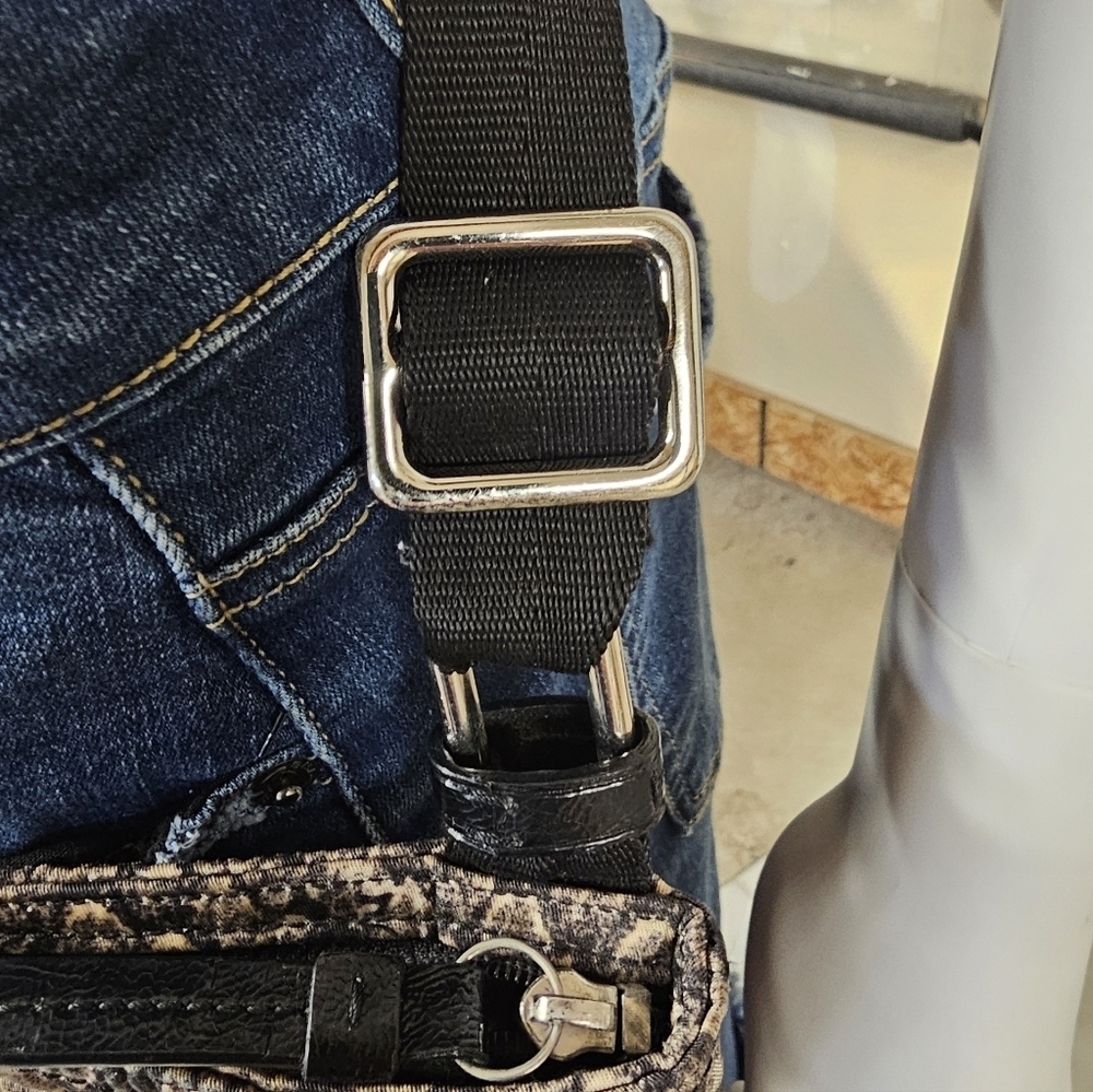Coach Getaway Snakeskin Print File/Crossbody Bag - Picture 5 of 14